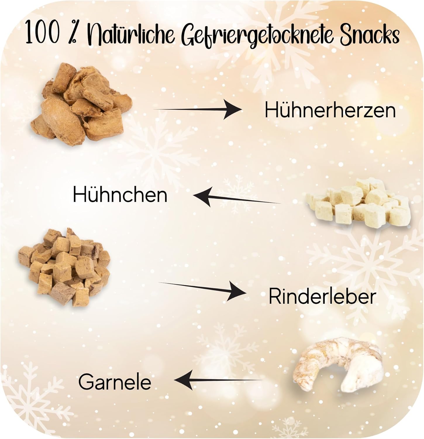 Adventskalender 2025 für Katzen mit gefriergetrocknete Snacks und Spielzeug