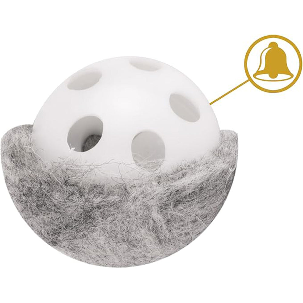 3x Katzenbälle mit Glöckchen