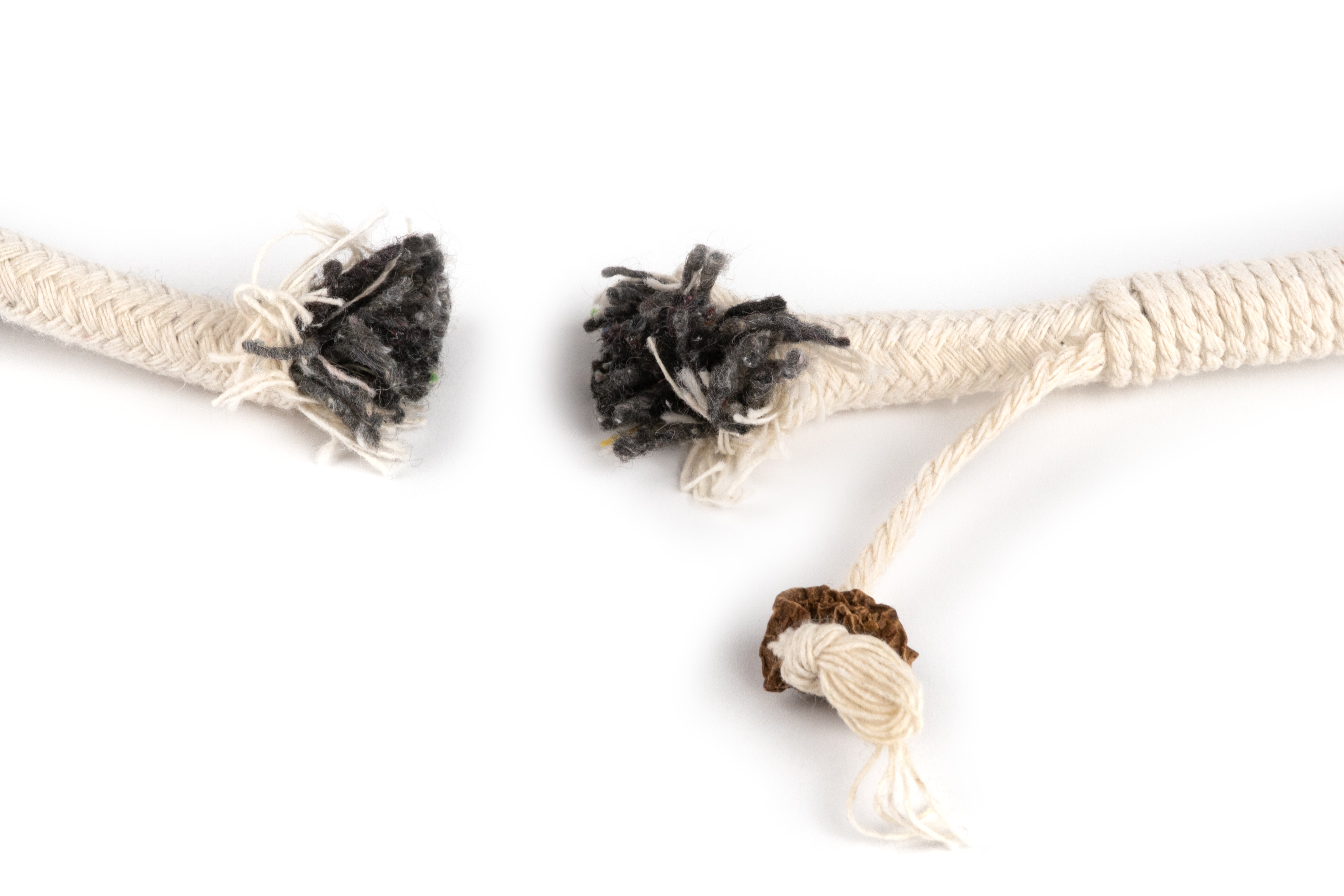 Katzenspielschnur aus Sisal mit Matatabi-Frucht & Fransen 2ér Set